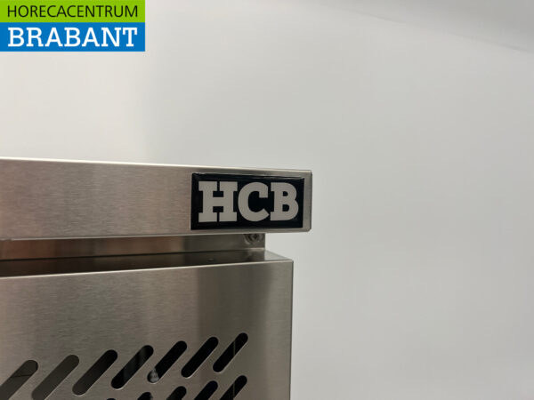 Acier inoxydable HCB Établi réfrigéré 3 portes 179,5 cm 230V Horeca – Image 7