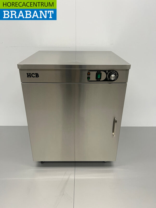 Chauffe-plaques HCB en acier inoxydable 120 plaques 230V Restauration