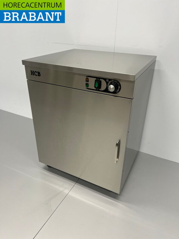Chauffe-plaques HCB en acier inoxydable 120 plaques 230V Restauration – Image 2