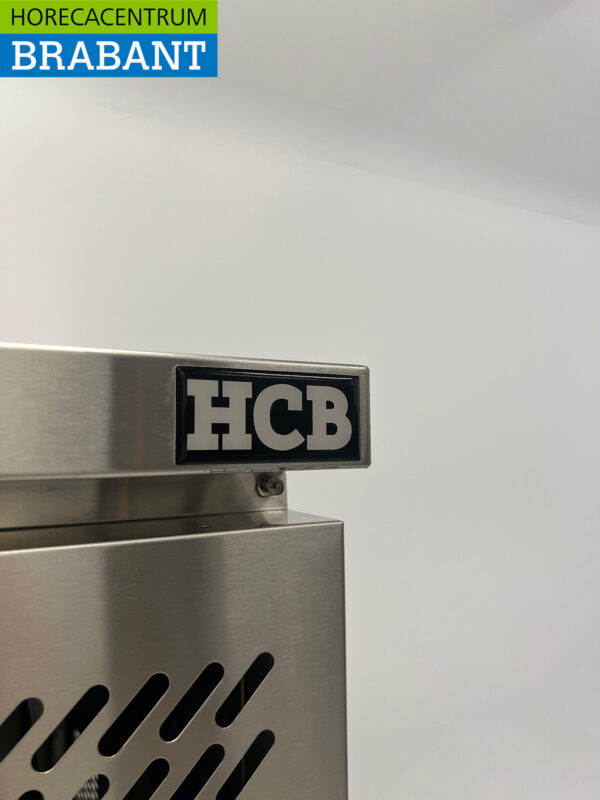Acier inoxydable HCB Établi réfrigéré 8 tiroirs 223 cm 230V Horeca – Image 7