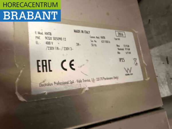 Lave-vaisselle coulissant Zanussi HHT8 en acier inoxydable 400V Restauration – Image 6