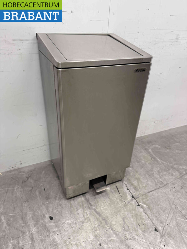 Porte-sac à déchets Josto en acier inoxydable Poubelle avec commande au pied 120 litres Restauration (kopie) – Image 2