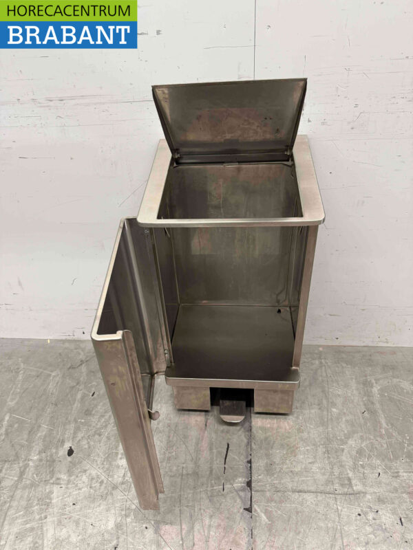 Poubelle Nayati en acier inoxydable avec commande au pied 60 litres Restauration – Image 5