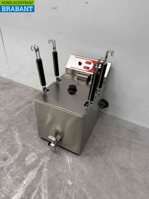 Acier inoxydable Cuiseur de pâtes électrique Pâtes 4 paniers 230V Restauration (kopie) – Image 4