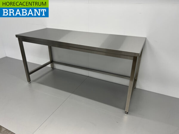 Table de travail en acier inoxydable Premium-line 180 x 70 x 85 cm Restauration – Image 2