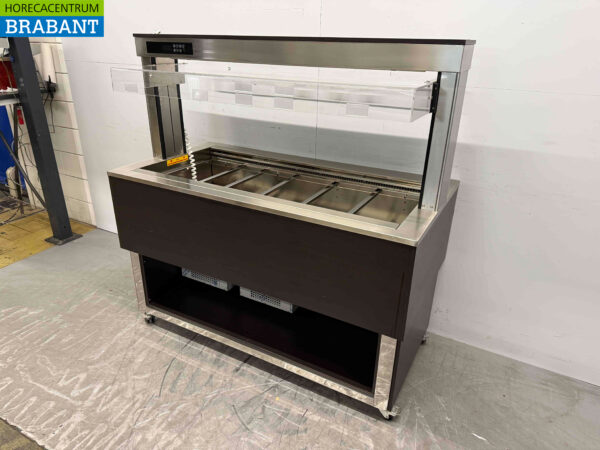 Buffet réfrigéré à roulettes Afinox Buffet réfrigéré 4 x 1/1 GN 149,5 cm 230V Horeca (kopie) – Image 2