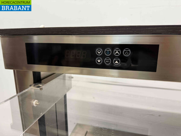 Buffet réfrigéré à roulettes Afinox Buffet réfrigéré 4 x 1/1 GN 149,5 cm 230V Horeca (kopie) – Image 4