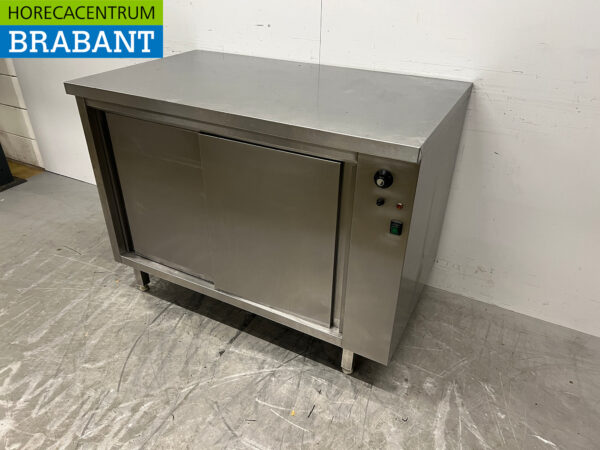 Acier inoxydable Stalgast Armoire chaude 120 cm 230V Horeca – Image 2