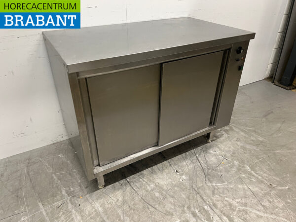 Acier inoxydable Stalgast Armoire chaude 120 cm 230V Horeca – Image 3