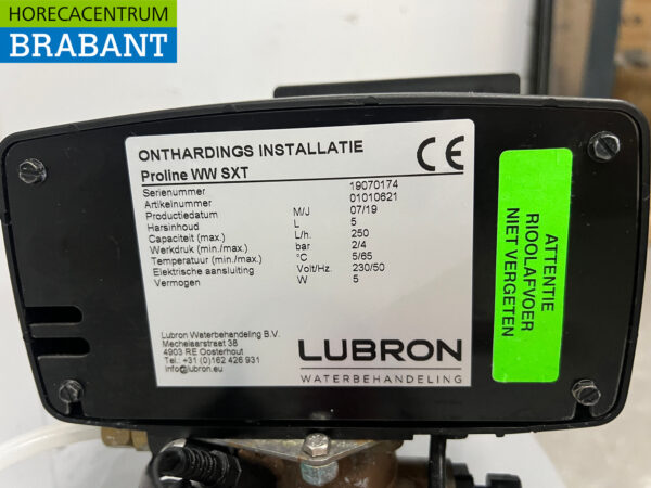 Pentair Adoucisseur d'eau automatique 230V Horeca (kopie) – Image 5
