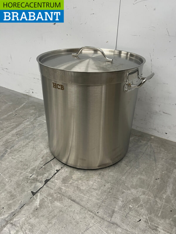 HCB Acier inoxydable Soup Pan Cooking Pan Induction 41 x 42 cm 50 litres Horeca (kopie) – Image 2