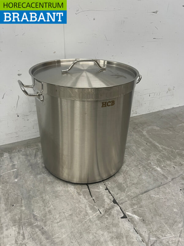HCB Acier inoxydable Soup Pan Cooking Pan Induction 41 x 42 cm 50 litres Horeca (kopie) – Image 3