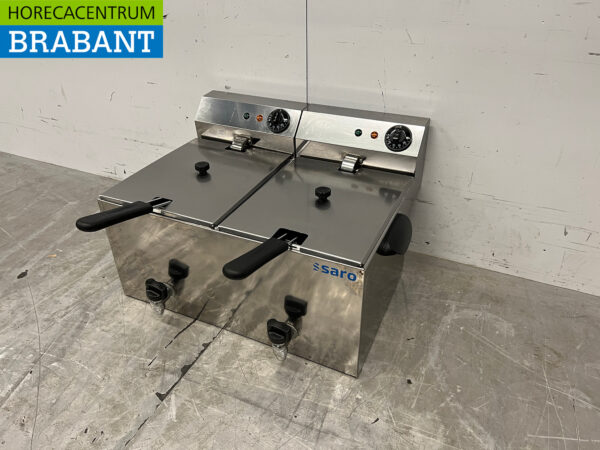 HCB Friteuse double en acier inoxydable 2 x 16 litres 230V Horeca (kopie) – Image 2