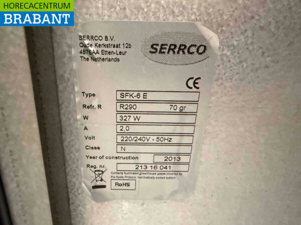 Serrco SFK-4E refroidisseur de fûts refroidisseur de fûts 111 cm 230V Horeca (kopie) – Image 5