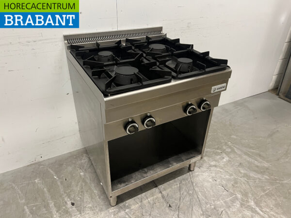 Plaque de cuisson Mareno 4 feux en acier inoxydable 70 cm Horeca – Image 3