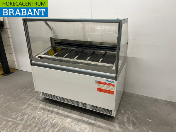 Polar UA058 Scoop vitrine à glace 6 plateaux 230V Horeca – Image 2