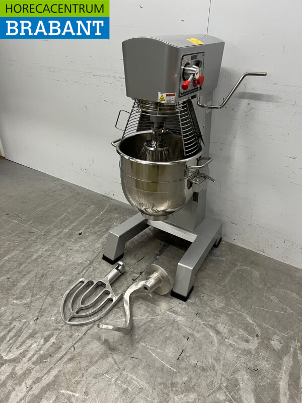 Buffalo GJ461 Planet mixer Mélangeur Coupeur cuve inox 29 litres 230V Horeca – Image 2