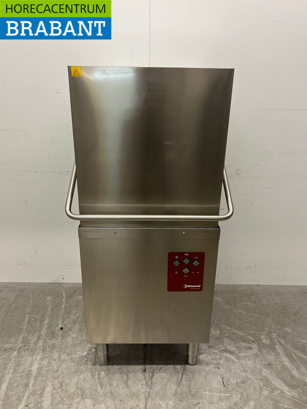 Lave-vaisselle à glissière en acier inoxydable 400V Restauration