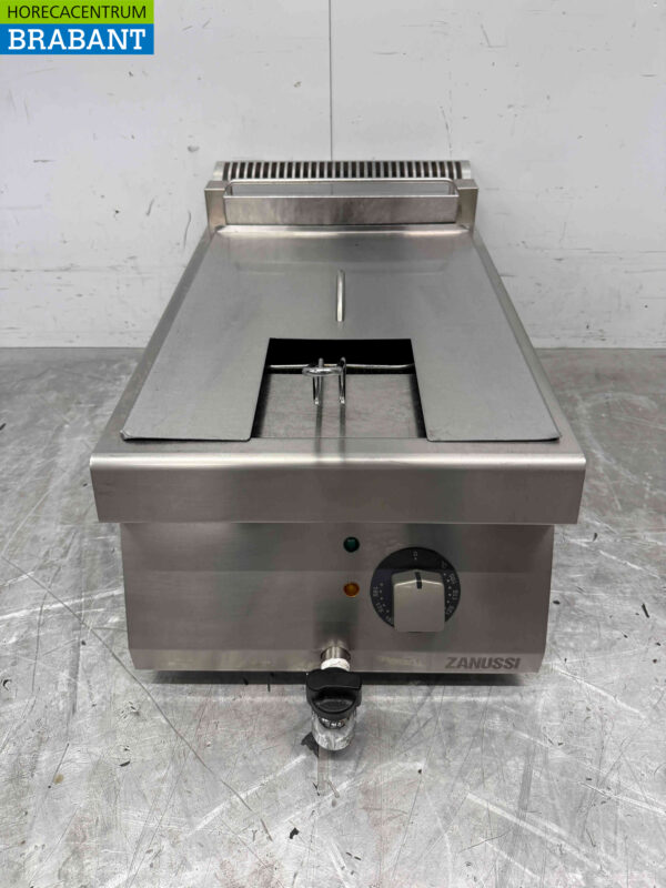 Friteuse à encastrer Zanussi en acier inoxydable 12 litres 400V Horeca