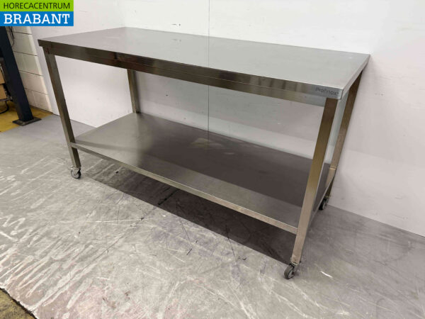 Table de travail mobile 170 x 70 x 98 cm Restauration – Image 3