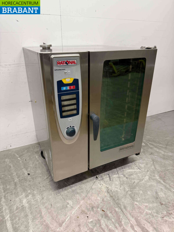 SelfCookingCenter Rational SCC 101 en acier inoxydable avec hotte aspirante 6 x 1/1 GN 400V (copie) – Image 2