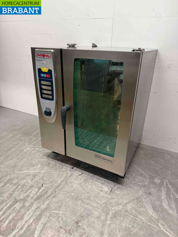 SelfCookingCenter Rational SCC 101 en acier inoxydable avec hotte aspirante 6 x 1/1 GN 400V (copie) – Image 3