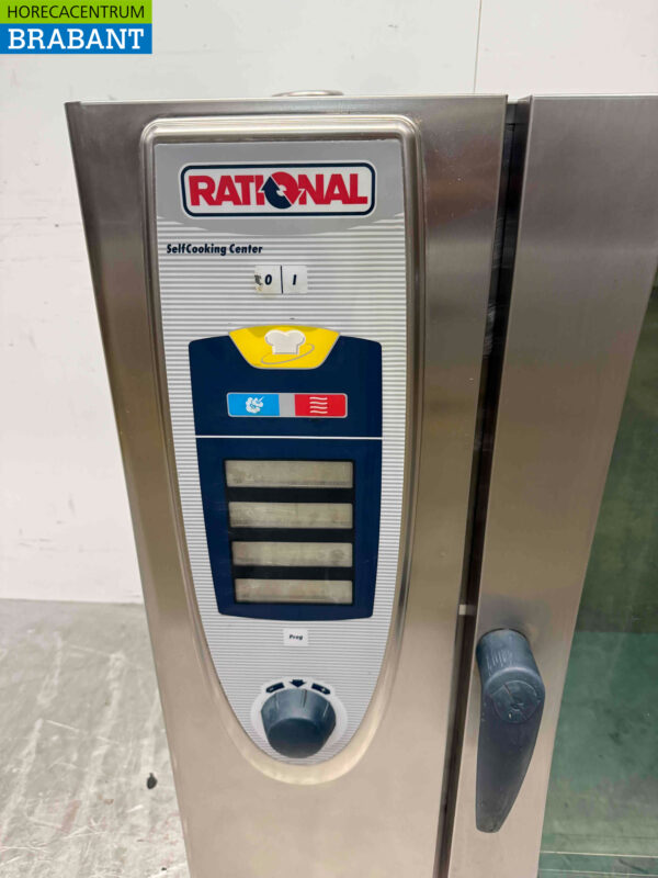SelfCookingCenter Rational SCC 101 en acier inoxydable avec hotte aspirante 6 x 1/1 GN 400V (copie) – Image 4