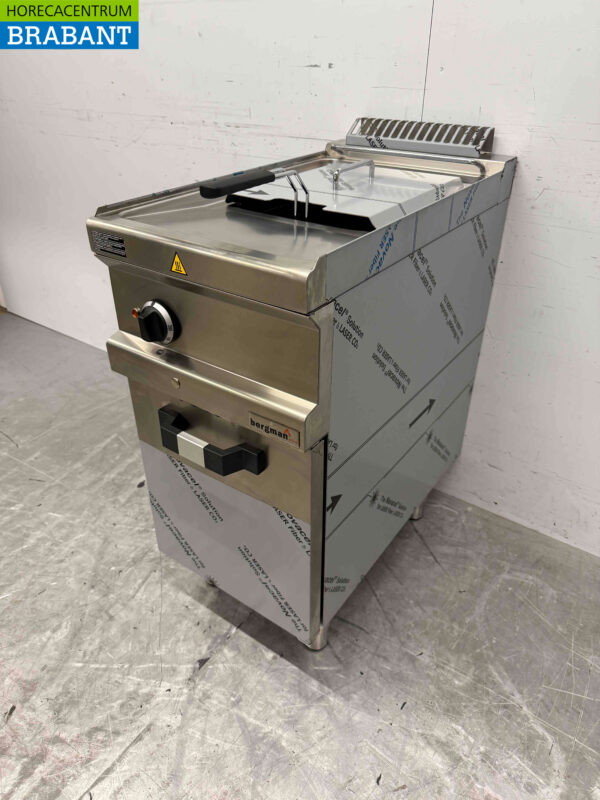 Friteuse MBM en acier inoxydable 15 litres 400V Horeca – Image 4