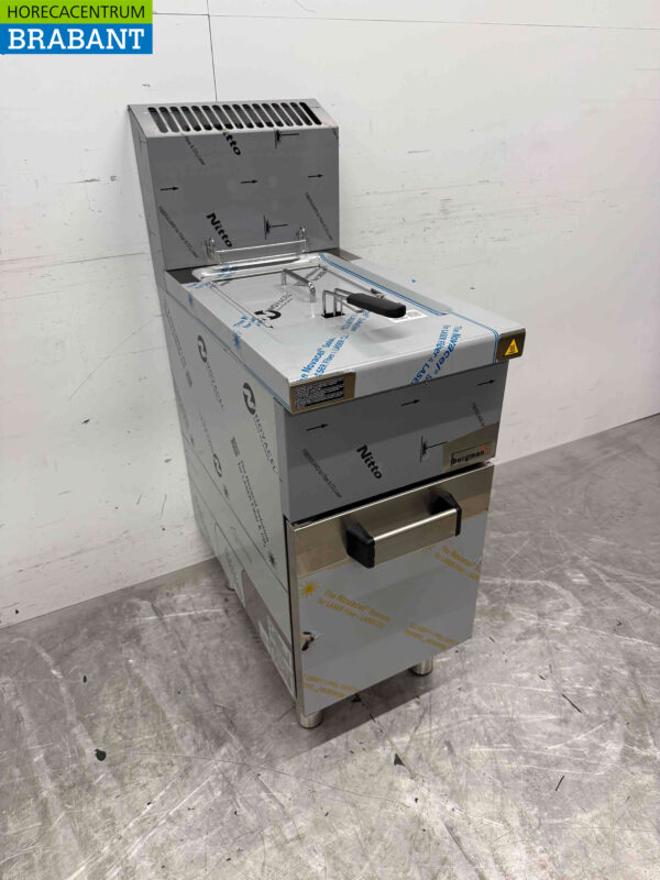 Friteuse MBM en acier inoxydable 14 litres 13 kW GAZ Restauration – Image 2