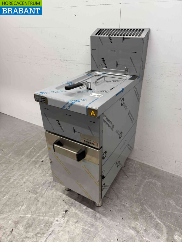 Friteuse MBM en acier inoxydable 14 litres 13 kW GAZ Restauration – Image 3