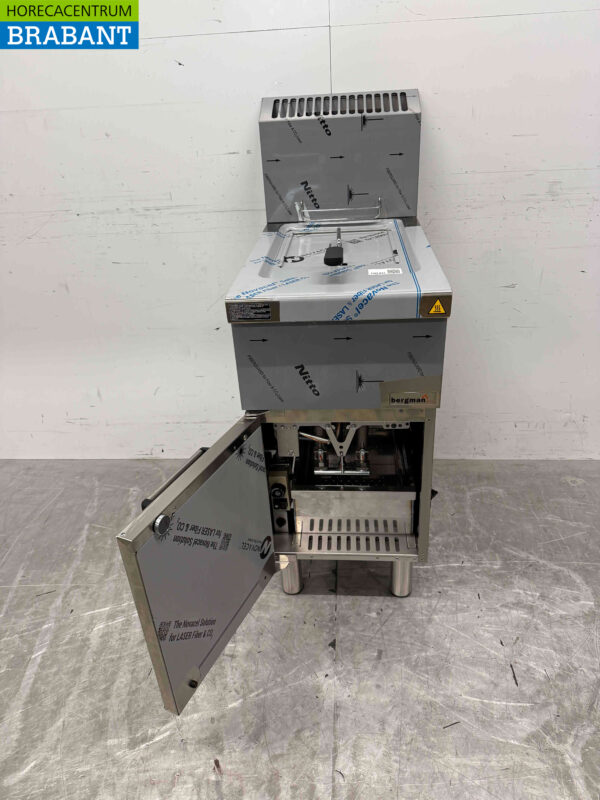 Friteuse MBM en acier inoxydable 14 litres 13 kW GAZ Restauration – Image 4