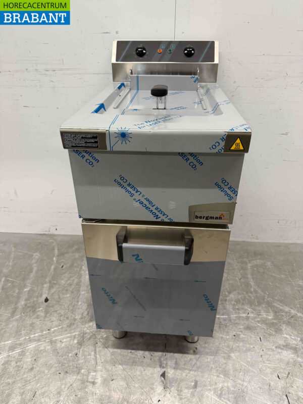 Friteuse MBM en acier inoxydable 15 litres 400V Horeca