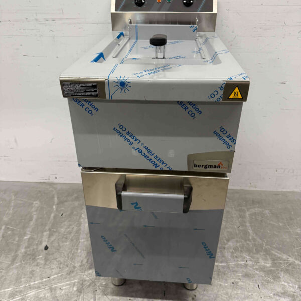 Friteuse MBM en acier inoxydable 15 litres 400V Horeca