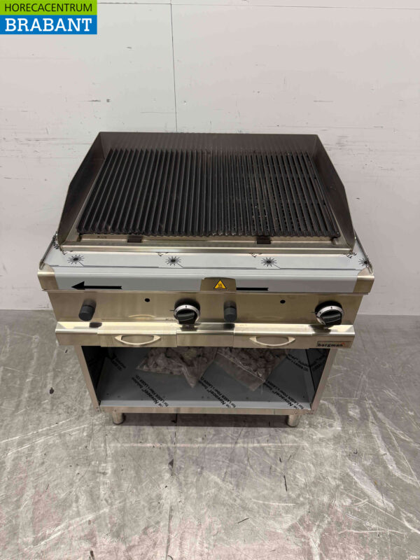 Gril à lave MBM en acier inoxydable 80 cm GAS Restauration – Image 2