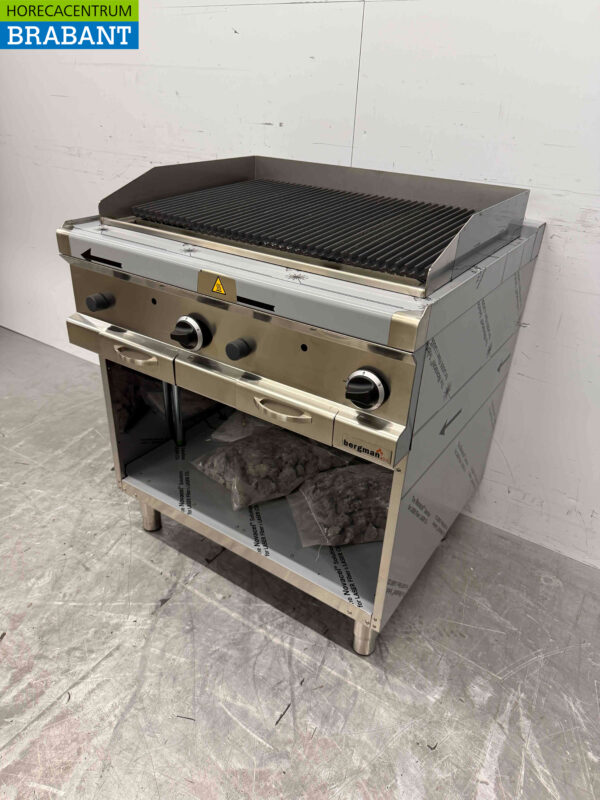 Gril à lave MBM en acier inoxydable 80 cm GAS Restauration – Image 4