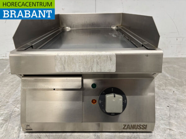 Acier inoxydable Zanussi Plaque de gril Plaque de gril lisse 40 cm 400V Horeca – Image 4