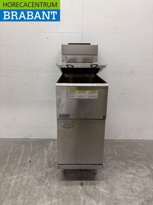 Pitco 35C Friteuse en acier inoxydable Friteuse 18 litres Gaz naturel GAZ Restauration – Image 2