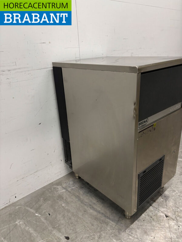 Acier inoxydable Brema GB 903 A HC Machine à glace pilée 113 kg par jour 230V Horeca – Image 3