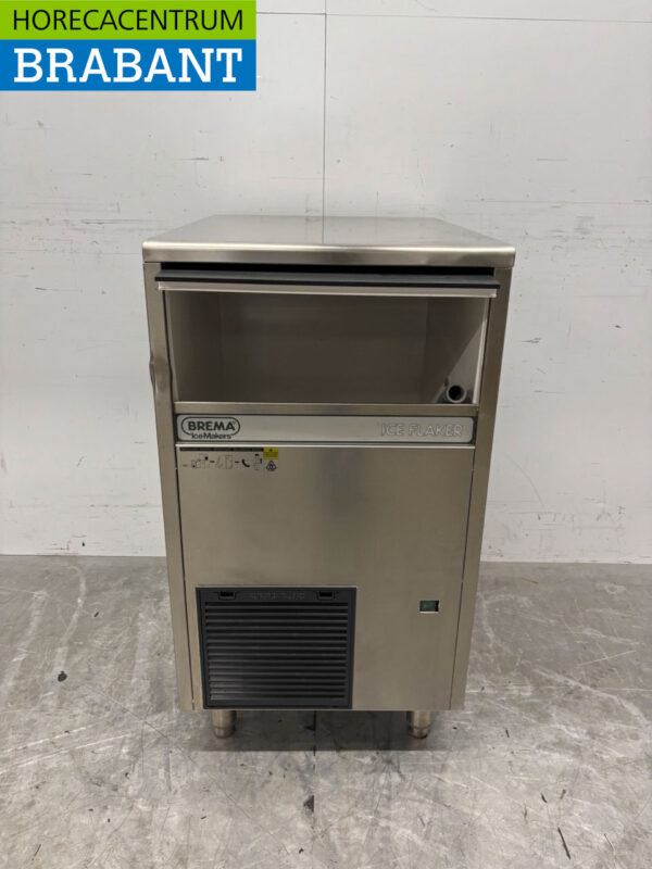 Acier inoxydable Brema GB 903 A HC Machine à glace pilée 113 kg par jour 230V Horeca – Image 4