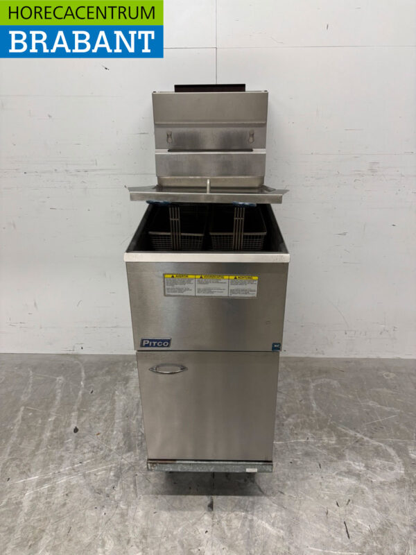 Pitco 35C Friteuse en acier inoxydable Friteuse 18 litres Gaz naturel GAZ Restauration