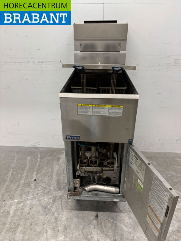 Pitco 35C Friteuse en acier inoxydable Friteuse 18 litres Gaz naturel GAZ Restauration – Image 5