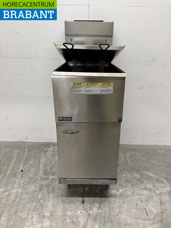 Pitco 35C Friteuse en acier inoxydable Friteuse 18 litres Gaz naturel GAZ Restauration