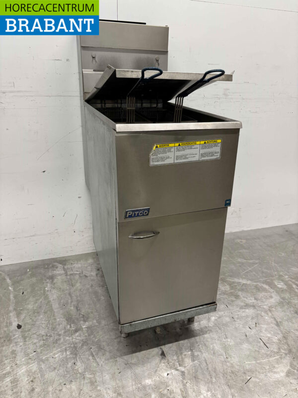 Pitco 35C Friteuse en acier inoxydable Friteuse 18 litres Gaz naturel GAZ Restauration – Image 2