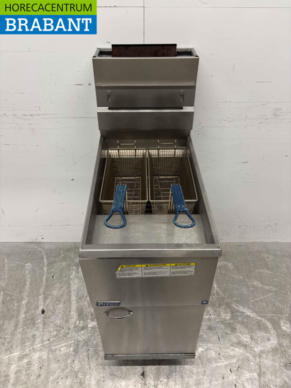 Pitco 35C Friteuse en acier inoxydable Friteuse 18 litres Gaz naturel GAZ Restauration – Image 3