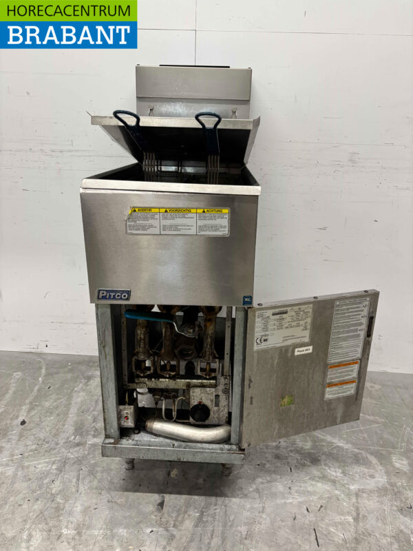 Pitco 35C Friteuse en acier inoxydable Friteuse 18 litres Gaz naturel GAZ Restauration – Image 4