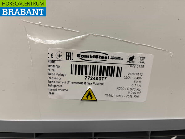 Acier inoxydable Unox Four à air chaud 3 x 1/1 GN 230V Horeca – Image 7