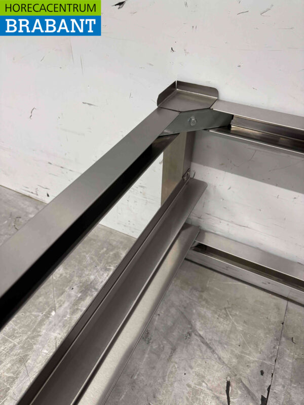 Châssis en acier inoxydable pour lave-vaisselle Premium-line 61 x 61 x 40 cm Restauration (kopie) – Image 4