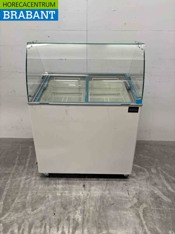 Mobile Combisteel Corsica Scoop vitrine à glace 6 bacs 230V Horeca