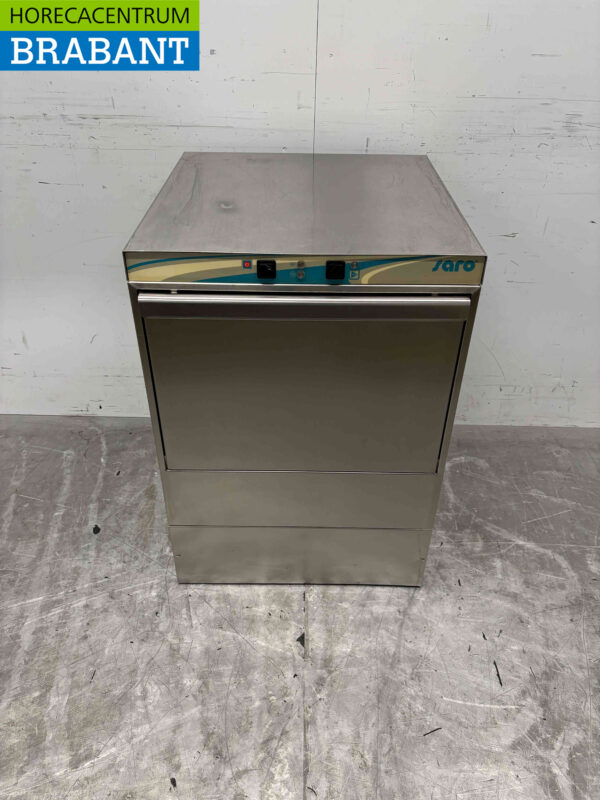 Lave-vaisselle Saro en acier inoxydable 400V Restauration
