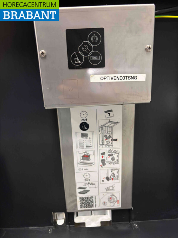 Machine à café Animo OptiVend 32 TS NG en acier inoxydable 230V Horeca – Image 5